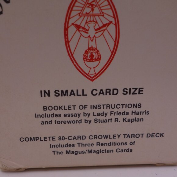 Aleister Crowley Thoth Tarot Deck In Small Card Size Complete 80-Card Tarot Deck - Picture 2 of 16